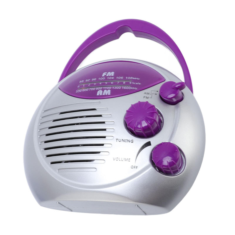 [AUSTRALIA] - Water Proof Portable Shower Radio Hanging Bathroom AM FM Battery Powered for Kitchen Outdoor 