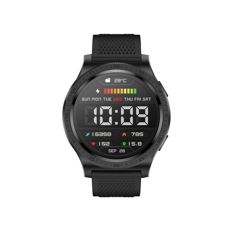 Smart Watch for Men Women, 1.43" AMOLED Curved Display Smart Watch, Bluetooth Call, 100+ Sport Modes, Fitness Tracker with 24/7 Heart Rate/Sleep Monitor, IP68 Waterproof Smartwatch for Android iOS D-Black1
