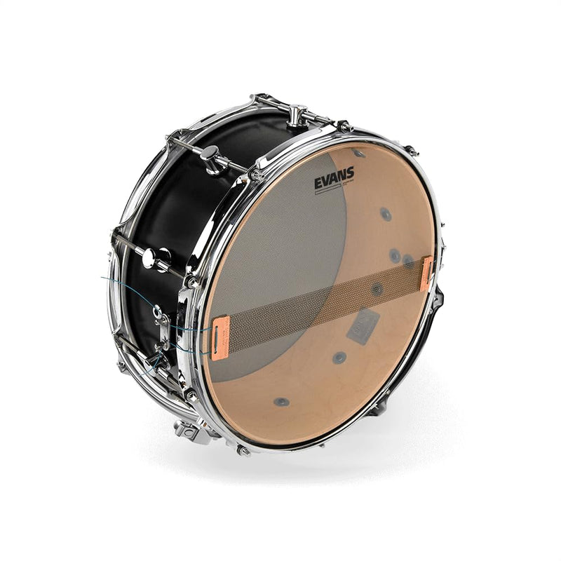 Evans Clear 500 Snare Side Drum Head - Single Ply 5mil Film Drumhead - Ideal for Deep Drums or Heavy Rock - 14 Inch