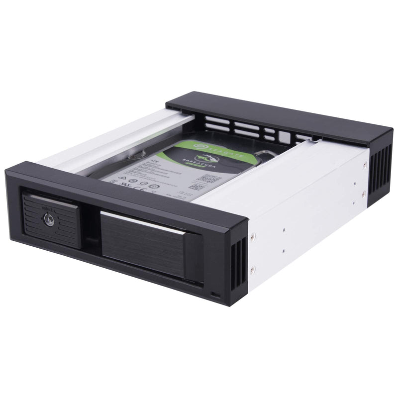 Silverstone Technology FS301, Hot-swappable, Tray-Less 5.25" to 3.5" SAS/SATA Device Bay, SST-FS301
