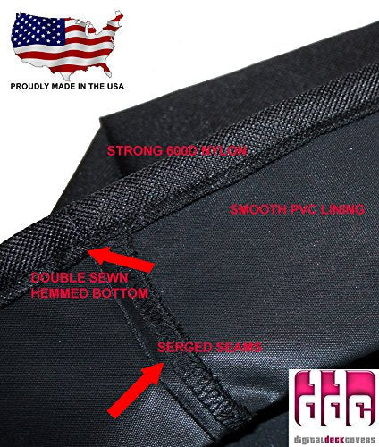 Dust Cover and Protector for BEHRINGER X-TOUCH Universal Audio Control Surface by DigitalDeckCovers [Black, Water-Resistant, Anti-Static]
