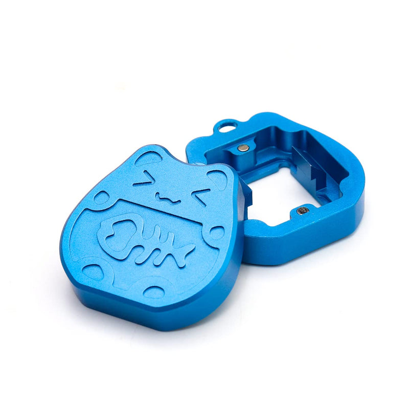 Switch Opener Blue Lucky Cat Gold Aluminum for Kailh Gateron Cherry MX Switches Mechanical Keyboard Custom Opening Tool with Metal Magnet