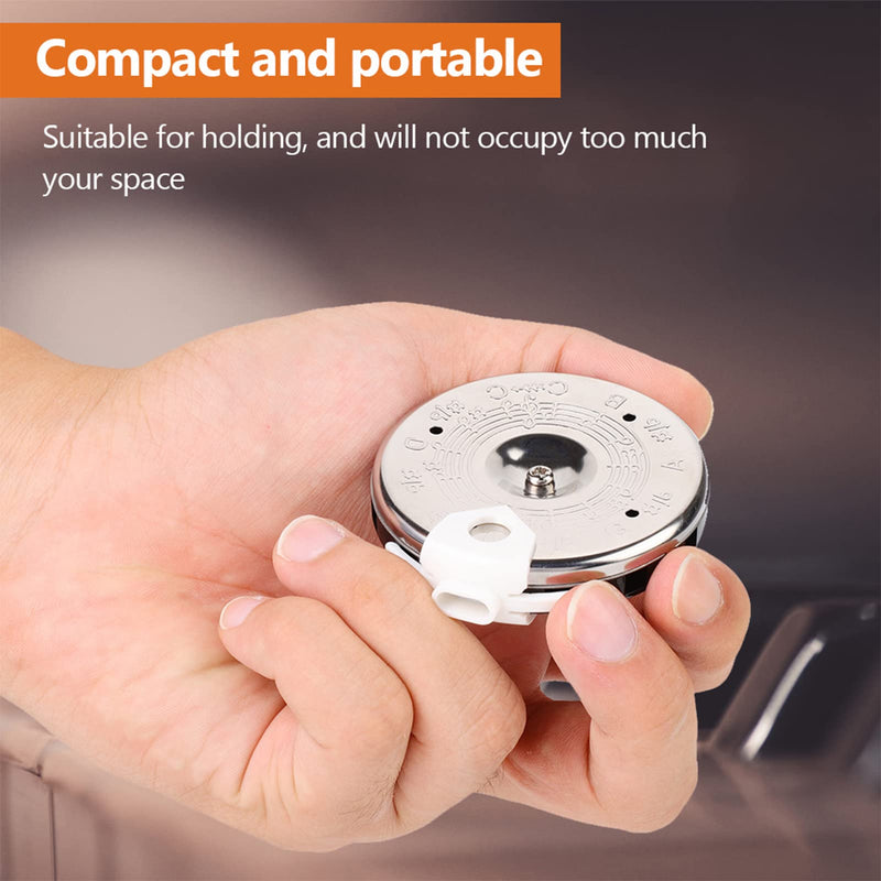 13 Tone Pitch Pipe, Sensitive Chromatic Pitch Pipe Tuner, with Storage Box, for Guitar Bass Violin Ukulele Chromatic Tuning