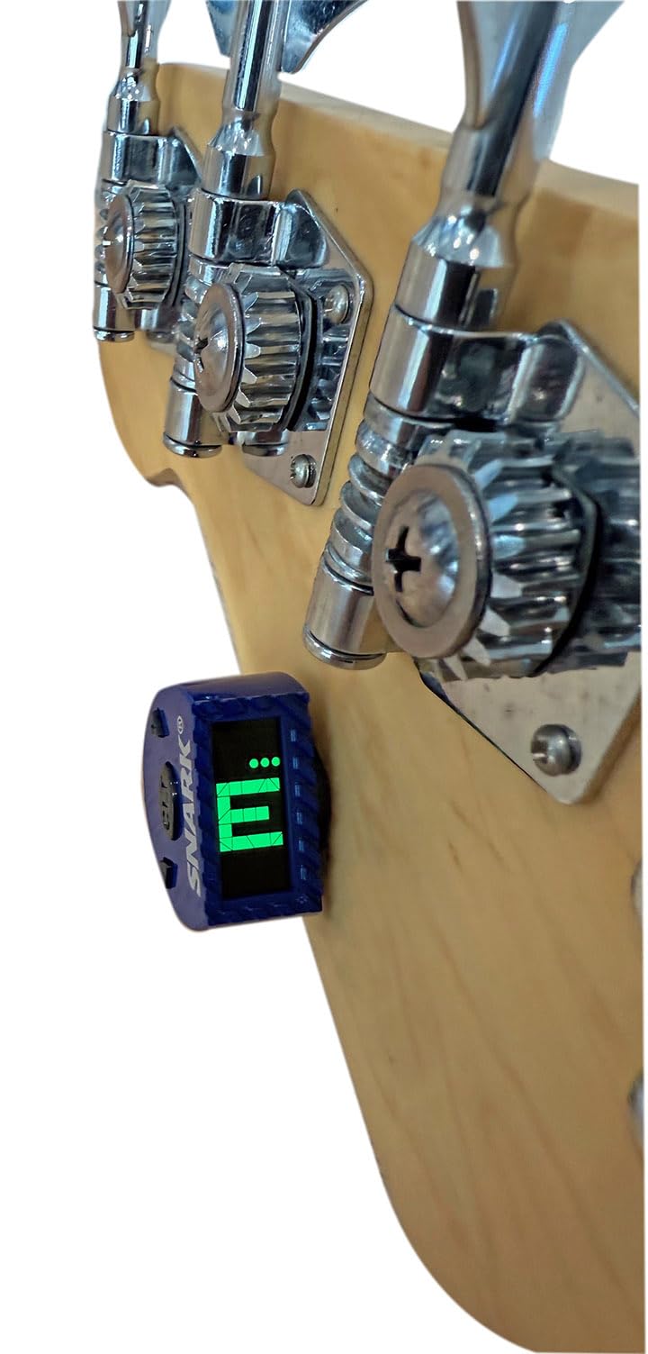 SNARK(R) behind the Headstock Rechargeable Guitar Tuner, Unbreakable Clamp, Upgraded Charging (CLT-1) MINI CLIP ON