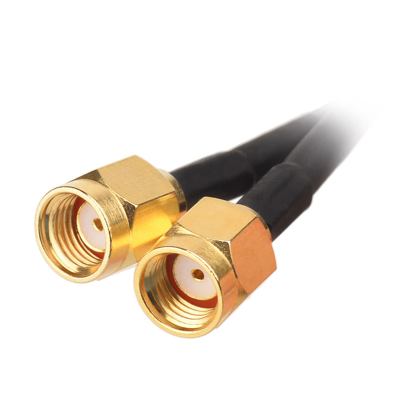 Eightwood WiFi Antenna with RP-SMA Male Connector, 2.4GHz 5GHz Dual Band | Magnetic Base Antenna for PC Desktop Computer, PCIe Bluetooth Card, Motherboard, WiFi Router wifi 6 antenna/rp-sma connector