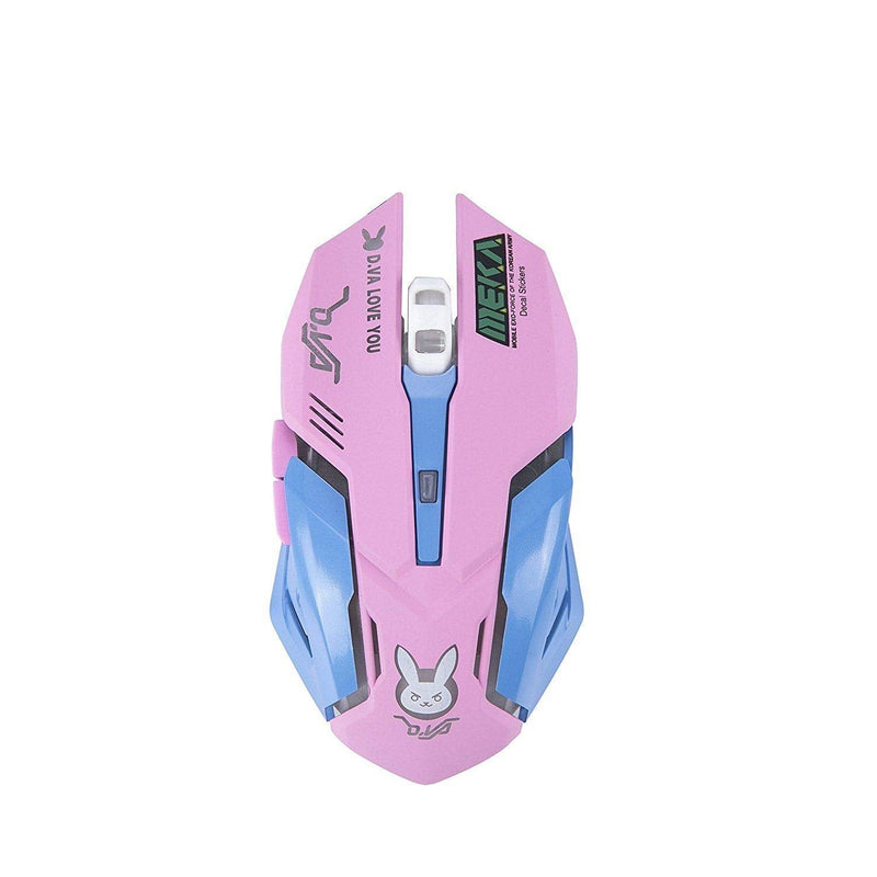 OW Mouse Breathing LED Backlit Gaming Mouse Genji Reaper Wired USB Computer Mouse for PC& Mac E-Sports Gamers