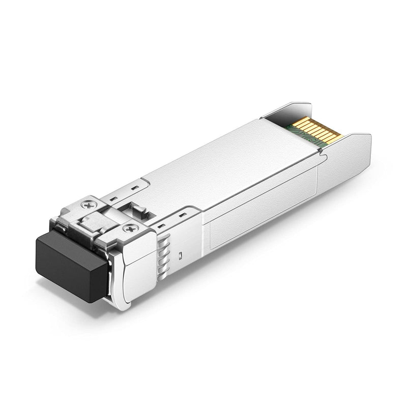 QSFPTEK 10GBASE-LR SFP Module, 10gbe SFP+ 1310nm 10km Duplex LC SMF DOM Optical Networking Transceivers, MINI GBIC Compatible SFP-10G-LR, and Other Open Switch, 1pc x 1 SMF 10G 10KM