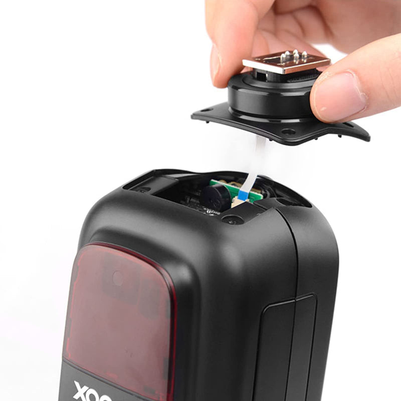 [AUSTRALIA] - Godox V1C Hot Shoe Replacement, Hot Shoe Mounting Foot Compatible for Godox V860III-C V1-C Canon Flash Repair Parts Accessories 
