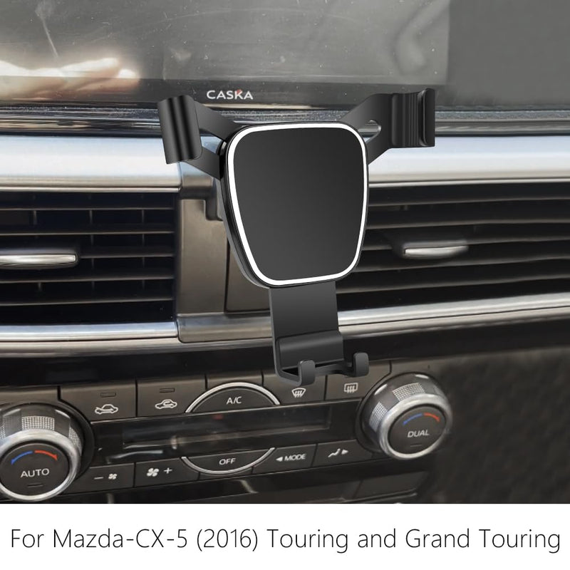 Car Phone Holder for Mazda CX-5 2016 Touring, Grand Touring Auto Accessories Navigation Bracket Interior Decoration Screen Mobile CX5 Cell Phone Mount case for CX-5 2016 Touring，Grand Touring