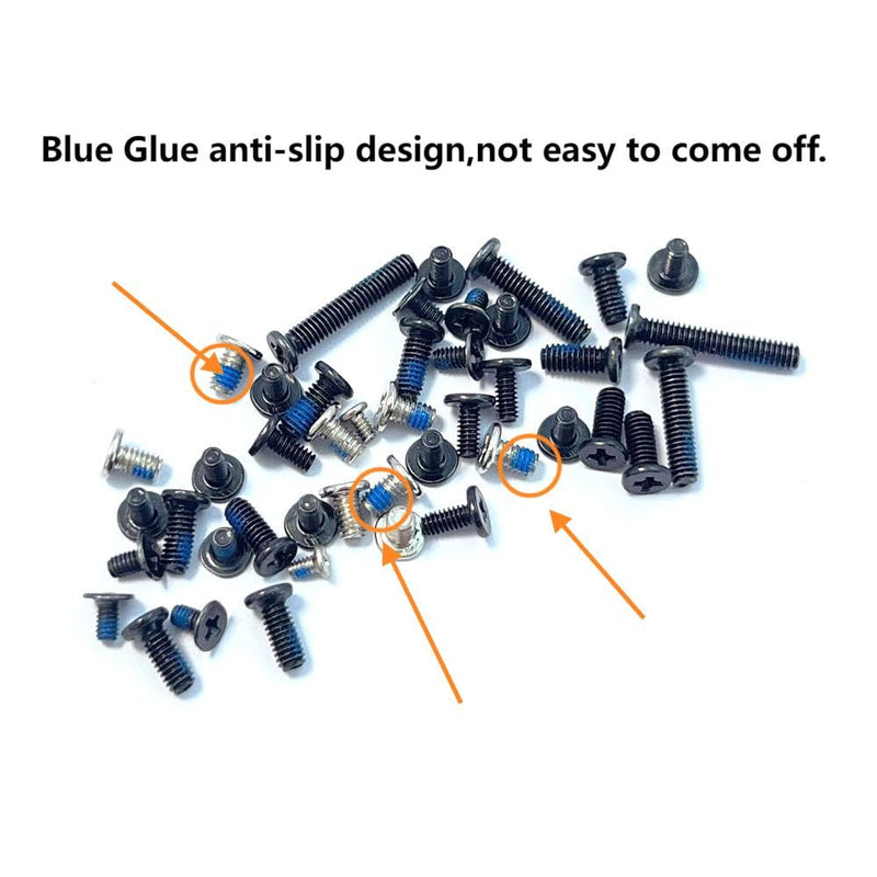 Zahara Laptop Screws Kit for ASUS TUF Gaming F15 FX506 FX506LU FX506LI | FX506LH FX506HM FX506HE FX506HF / A15 FA506 FA506IH FA506IV FA506IU FA506II FA506IC FA506IE FA506IHR FA506QR FA506QM