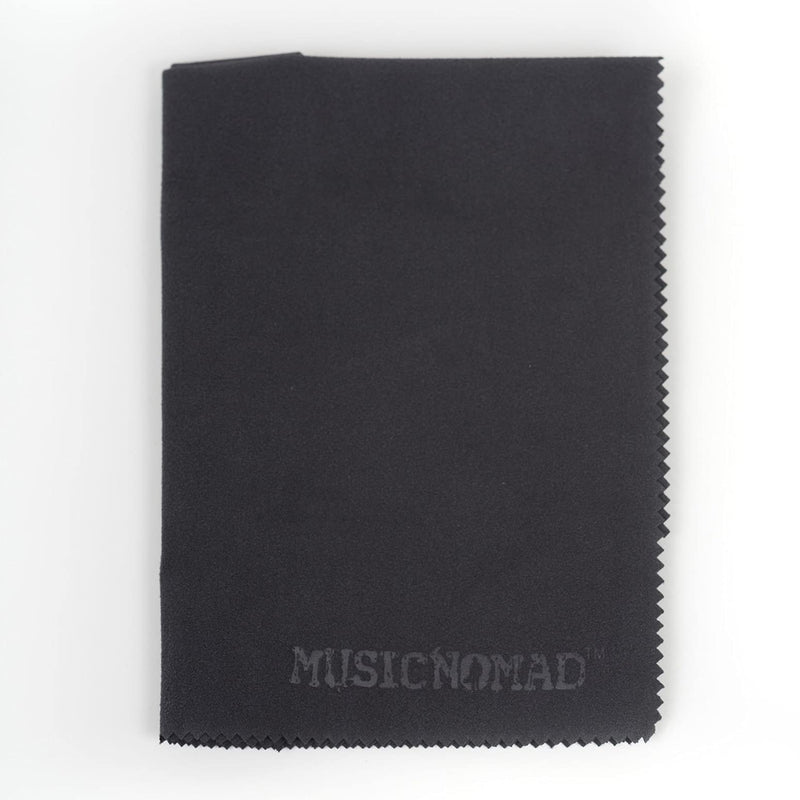 MusicNomad Premium Pro-Strength Guitar Polish & Microfiber Suede Polishing Cloth, 4 oz (MN101) Guitar Polish + Polishing Cloth