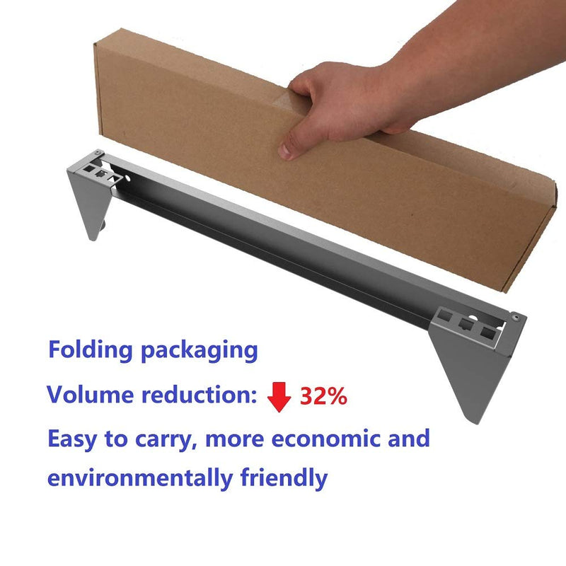 1U Folding 19 Inches Cold Rolled Steel Wall Mountable Simple Vertical Rack and Networking Euipment Rack Including Hardware for Assembly（1U100 1U
