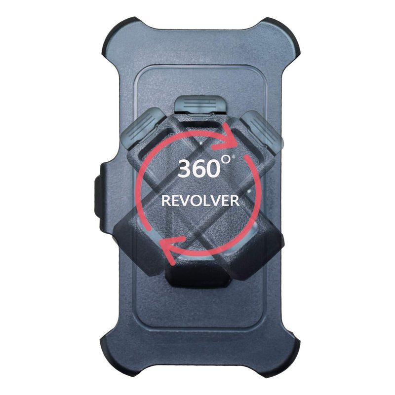 2 Pack Replacement Belt Clip Holster for OtterBox Defender Series Case Apple iPhone 11 (6.1") 6.1"