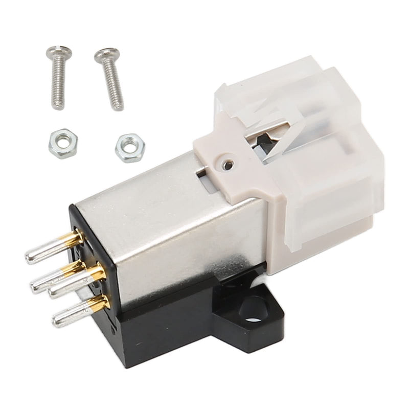 AT3600L Magnetic Cartridge, Moving Magnet Turntable Cartridge Phono Headshell Mount, Stereo Record Player Needle Replacement Phonograph Cartridge