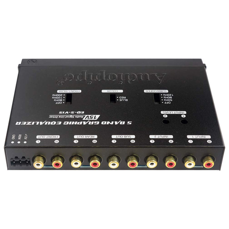 AUDIOPIPEMAP Audiopipe 5 Band Graphic EQ