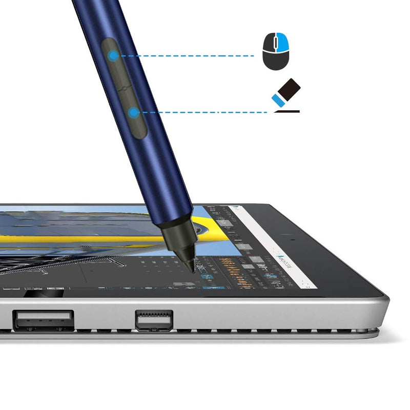 Pen for Microsoft Surface Go 2 -10.5” Touchscreen (8GB RAM, 128GB) Latest Model, Work with Microsoft Surface Laptop Touchscreen Laptop (Blue) Blue