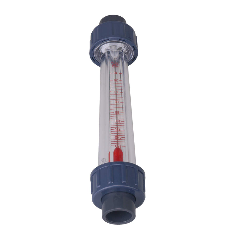 Cnbtr Plastic Water Schwebekörper Flow Sensor Liquid Flow Meter DN15 Tube, multicolour