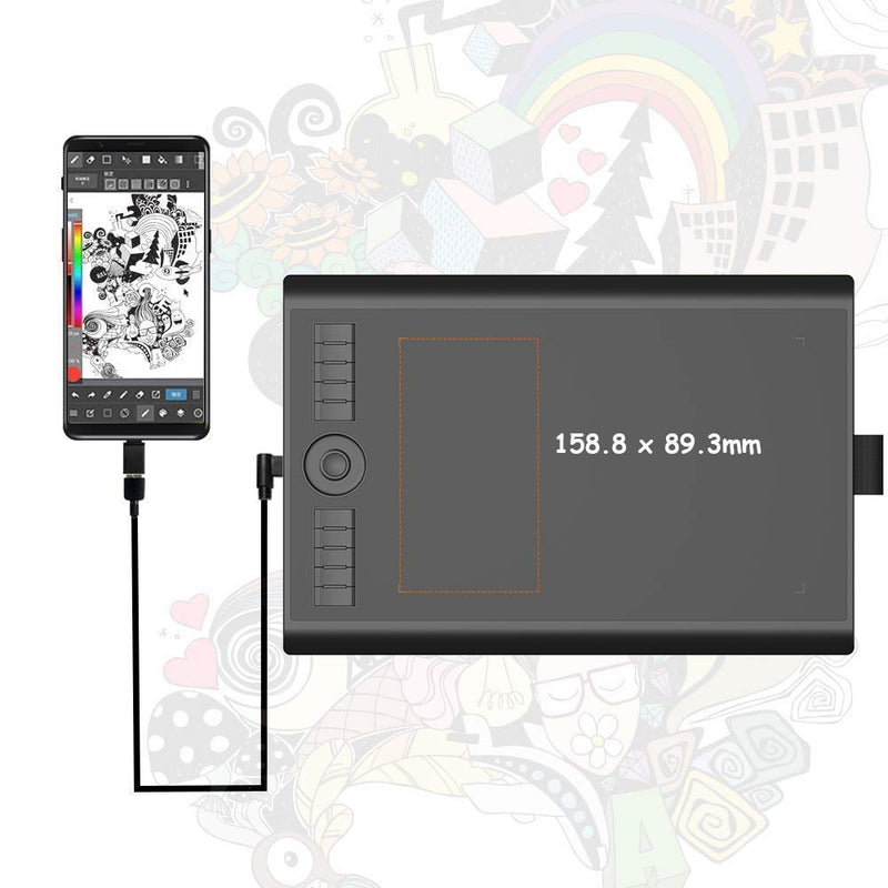GAOMON M10K PRO Drawing Tablet & GAOMON Two-Finger Glove