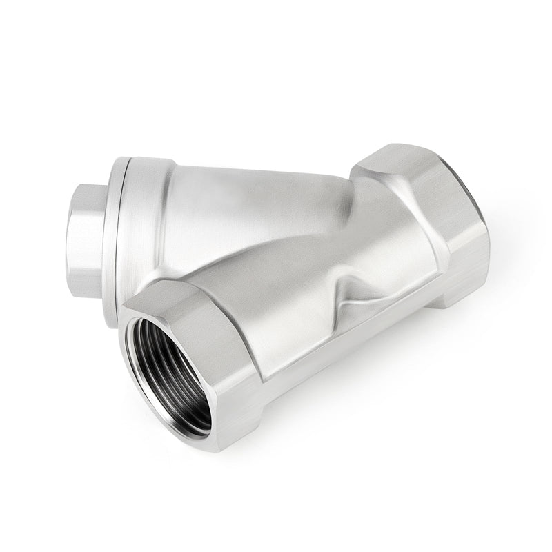 TAISHER 1PCS 304 Stainless Steel 3/4" BSP Female WYE Y Strainer Mesh Filter Valve CF8 WOG
