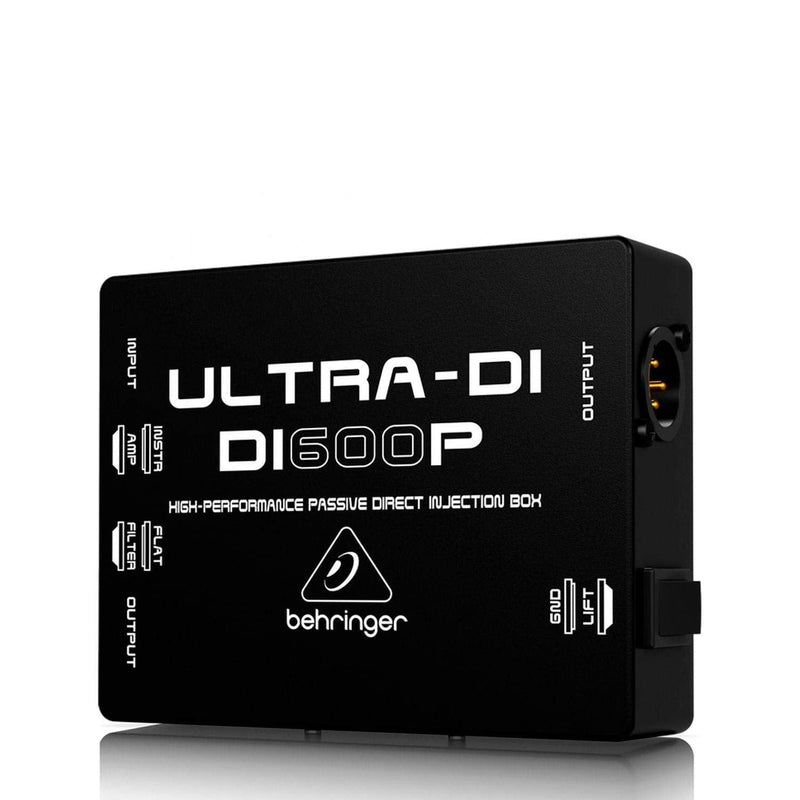 [AUSTRALIA] - Behringer Ultra-DI DI600P 1-channel Passive Microphone/Instrument Direct Box 