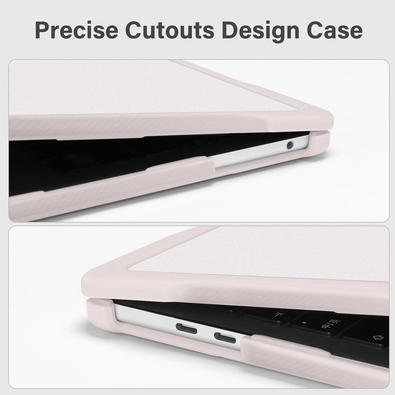 MOSISO Compatible with MacBook Pro 13 inch Case M2 2024-2016 A2338 M1 A2251 A2289 A2159 A1989 A1708 A1706, Soft TPU Bumper Anti-Cracking&Anti-Fingerprint Plastic Hard Shell&Keyboard Cover, Khaki