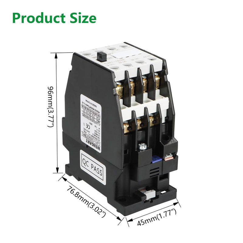 Wengart Engine Starter Contactor CJX1, AC220V 2NO2NC 12A An Important Part of Industrial Control Systems 12A_AC220V