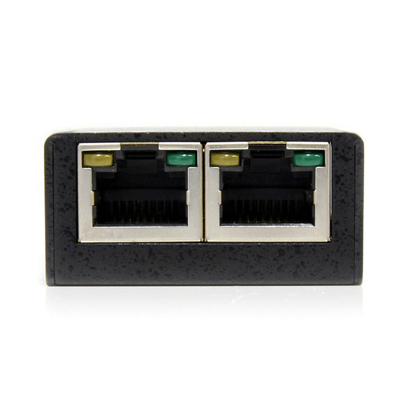 StarTech.com USB to Serial Adapter - 2 RJ45 Ports - Wall Mount - COM Port Retention - FTDI - USB to Serial RS232 Adapter (ICUSB2322RJ),Black