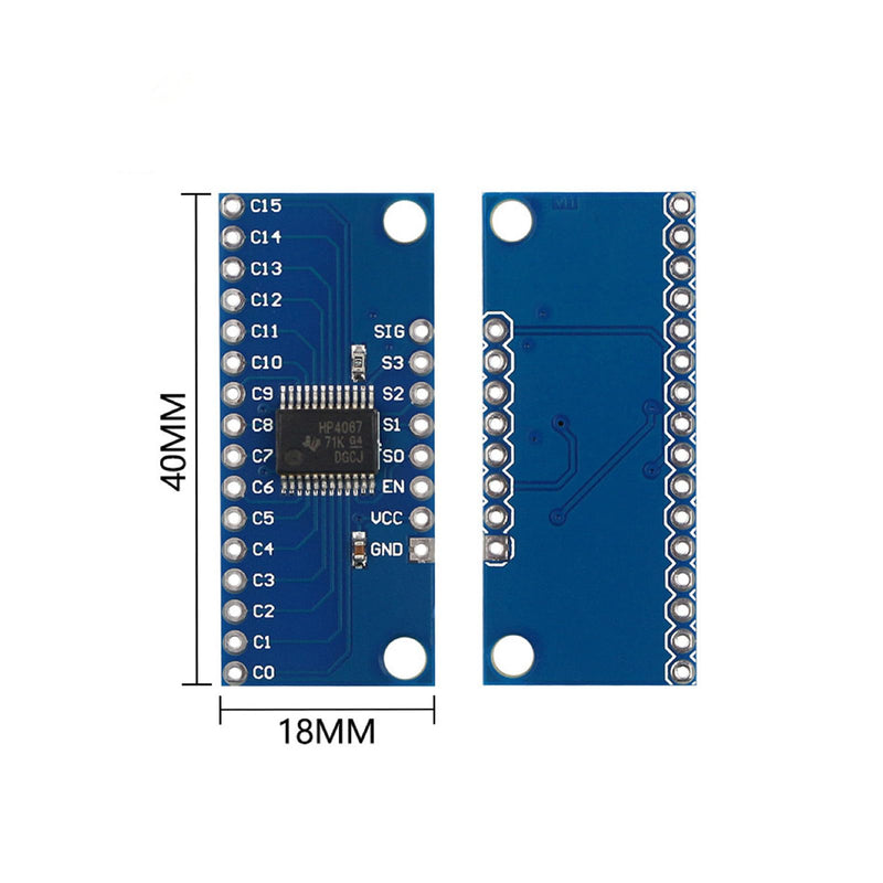 CD74HC4067 High Speed CMOS 16 Channel Analyzer Digital Multiplexer Analogue / Digital 2V-6V Pack of 8