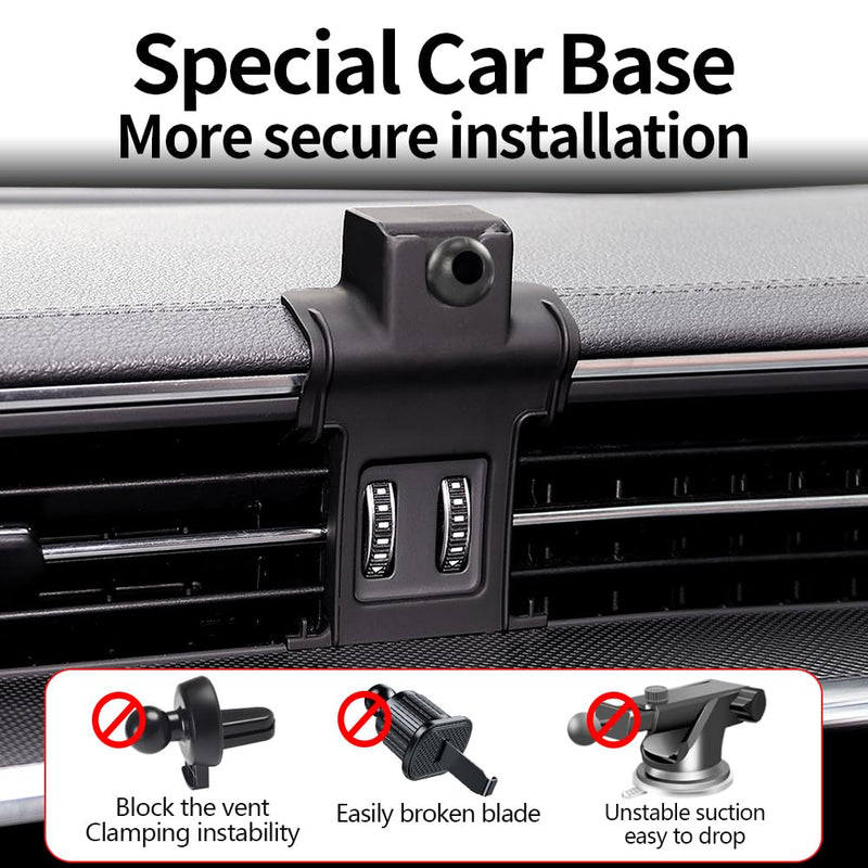 Car Phone Holder for Audi A6 A7 S6 RS6 S7 RS7 2019 2020 2021 2022 2023 2024 2025 Allroad Auto Accessories Navigation Bracket Interior Decoration Dashboard Cell Mobile Phone Mount case Accessory for 2019-2025 Audi A6 A7 S6 S7 RS6 RS7