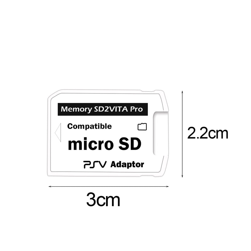 Sd2Vita Pro Adapter 3.0 Compatible with Ps Vita 3.60 Henkaku Micro Sd Memory Card Psvita