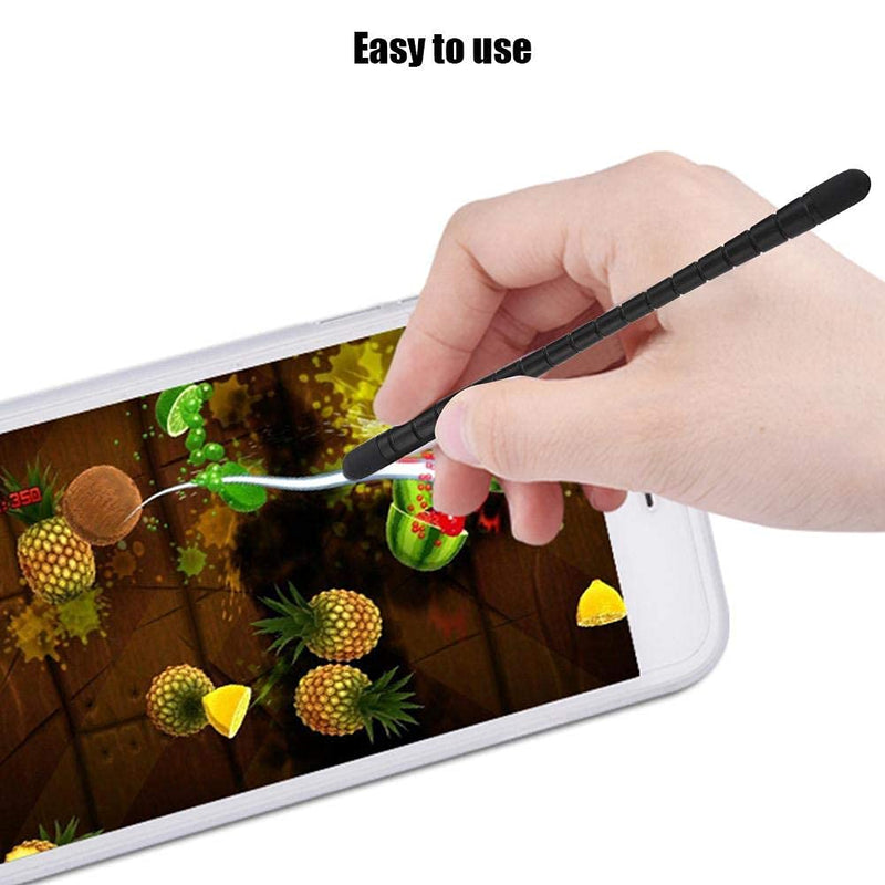 Junluck Stylus, Touch Screen Pen, Capacitive Stylus Stylus Pen Black Double-Head for Phone for Tablet