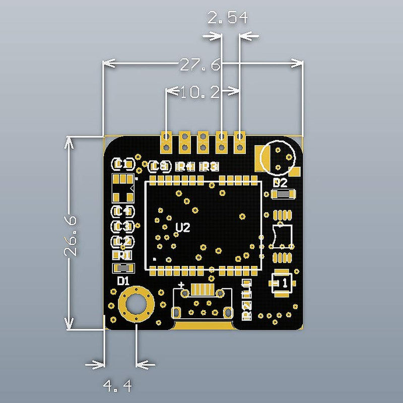 2pcs GT-U7 GPS Module Navigation Satellite Positioning Compatible with NEO-6M 51 MCU STM32 High Sensitivity Low Power Consumption High-Precision Positioning Suitable for Vehicles