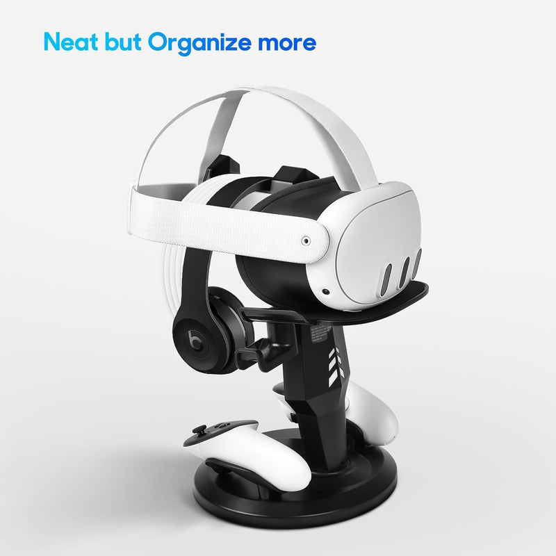 TechKen Quest 2 Face Pad and Charging Station for Quest 2/Quest 3S/Quest 3