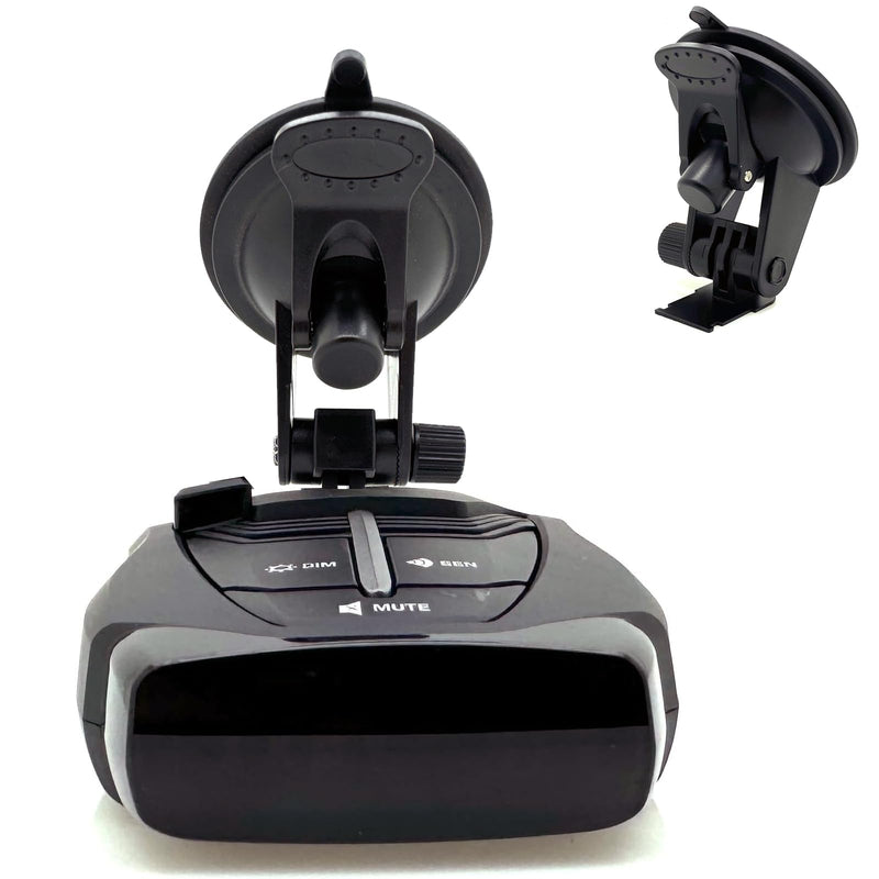 Enhanced Strong Windshield Suction Cup Mount for Escort MAX MAX2 2 or Version 1 Max360 Radar Detector w/Slide in Metal Plate Connection (Not Compatible with Other Models)