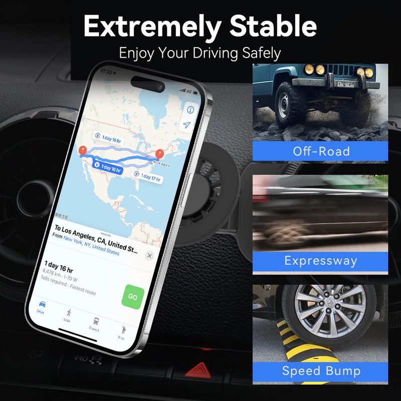 CLEC Fit for Magsafe Car Mount for Audi A3 2014-2020 Car Phone Mount[Strong Magnetic] Magnetic Car Phone Holder for iPhone 17 16 15 14 13 12 Series MagSafe Case All Phones