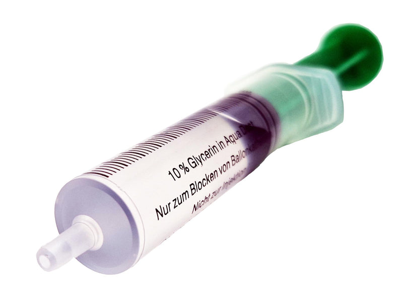 [AUSTRALIA] - Blocker Syringe Pack of 5 | 10 ml Water/Glycerine Mix | for Balloon Catheter, Catheter, Urinary Bladder Catheter | Syringe Syringes | Individually Sterile Packed 