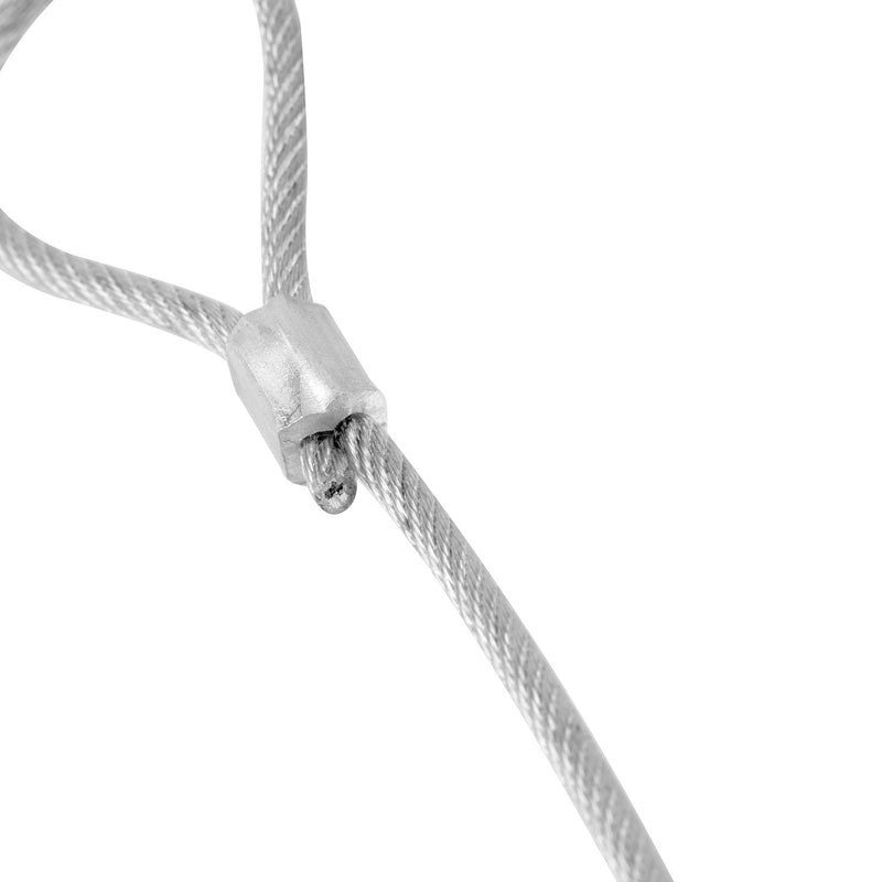 [AUSTRALIA] - MFL. Stage Lights Safety Cables 110 lb Load Duty 31.5'' Stainless Steel Security Rope for Party Lights DJ Light Stage Lighting, Pack of 10 31.5'' Long, Pack of 10 