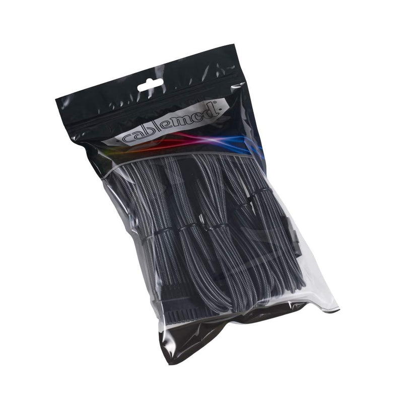 CableMod Pro ModMesh Sleeved Cable Extension Kit (Carbon) ModMesh Extension Kit Carbon