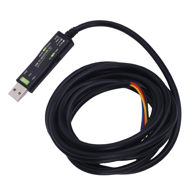 USB to 232 USB to 232 485 Adapter Cable - FT232RNL Chip HighSpeed Serial Port Converter with TVS Protection & LED Status Indicator, Compatible with Win11/10/8.1/8/7