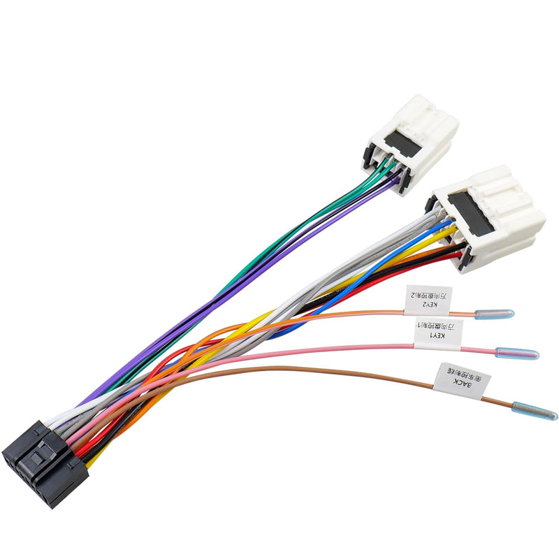 [AUSTRALIA] - Car Radio Wiring Harness Compatible with Nissan Maxima Altima Pathfinder Frontier Xterra Titan Armada Infiniti Stereo Wire Connector Adapter Plug Cable 
