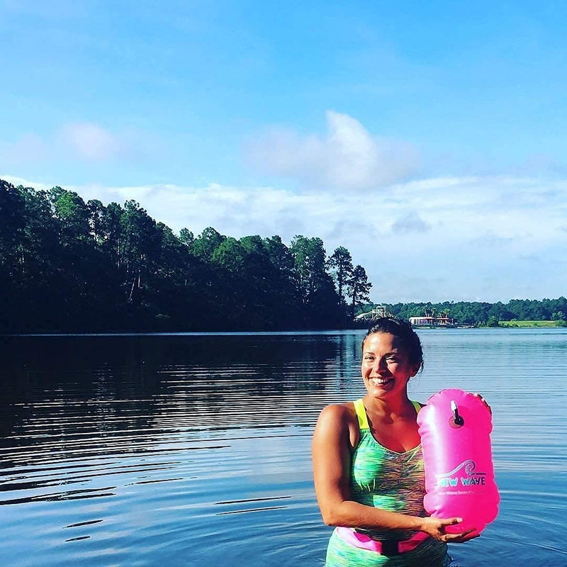 New Wave Swim Bubble and Swim Cap Bundle - Pink