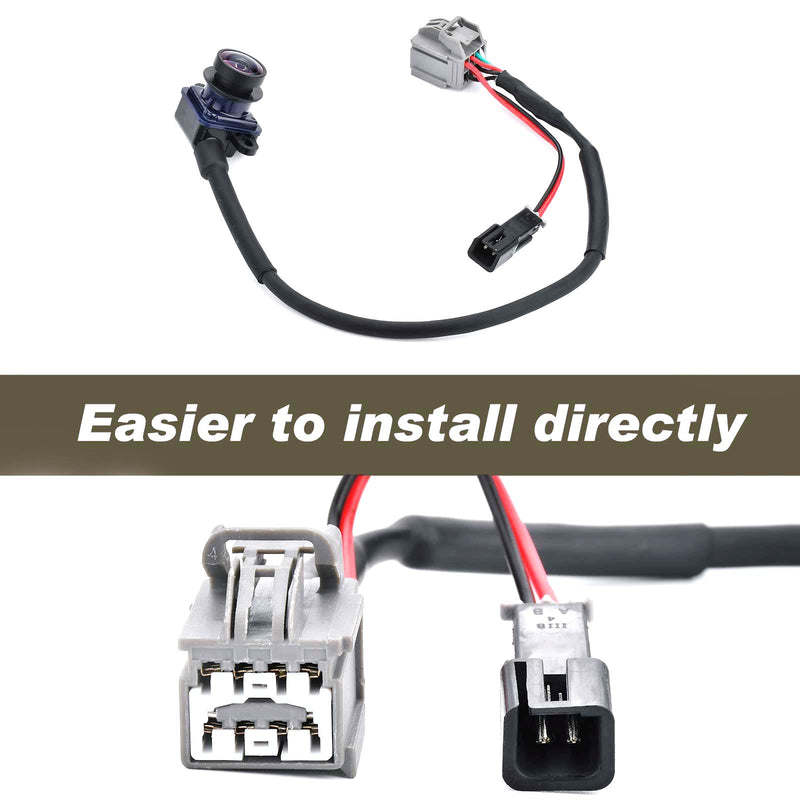 Backup Camera Compatible with 2011-2020 Dodge Journey Replace# 56054158AC | 56054158AB 56054158AD 56054158AE 56054158AF, Rear Parking Assist Camera