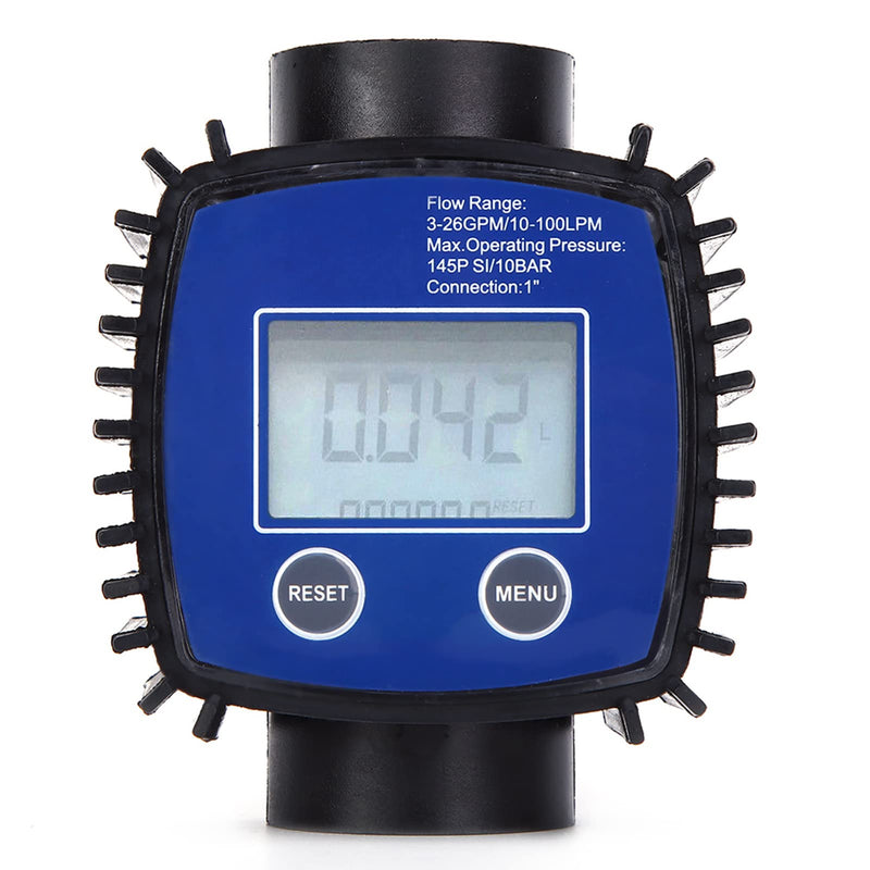 Flow Meter, Flow Meter, Digital Display, Water Flowmeter, Flow Meter, 1 Inch Internal Thread, For Controlling and Measuring Water, Flow Meter
