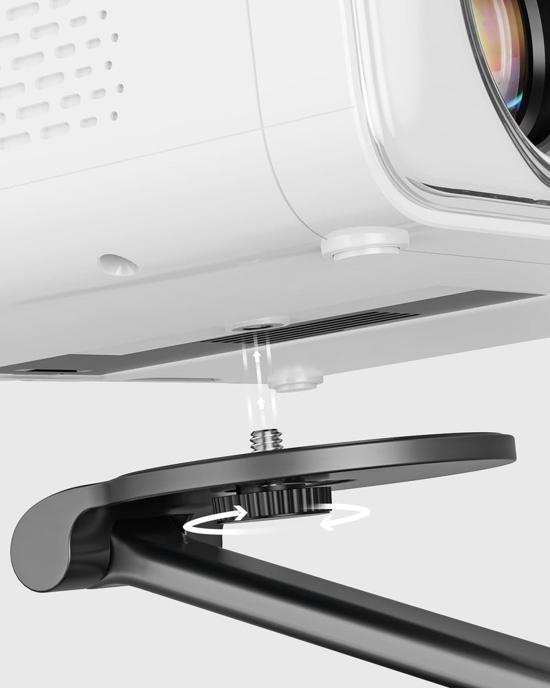 [AUSTRALIA] - Projector Foldable Stand, Ultra-Compact Foldable Stand with Easy Setup and 180-Degree Rotation, Fits The Eazze Series, Lightweight 367g (Only Stand) 