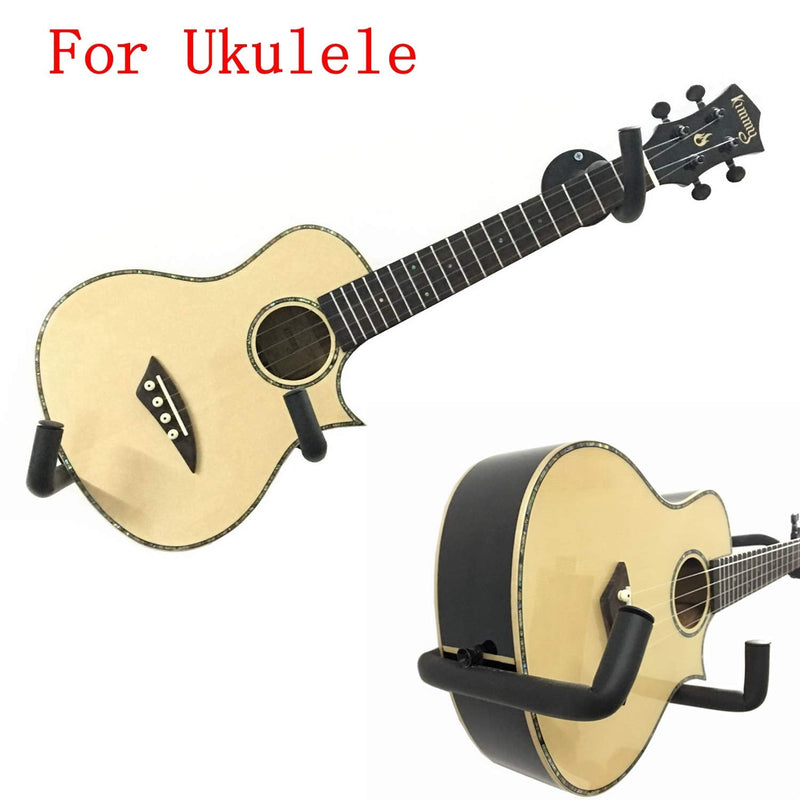 Ukulele/Bass/Violin Hanger Wall Mount Slatwall Horizontal Electric Guitar Holder Bass Stand Rack Hook