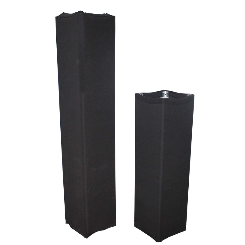 ProX XTC-SQ656TS-B 6.56Ft 2M Lycra Cover Scrim Sleeve fits 12In Quad Box Truss Segment