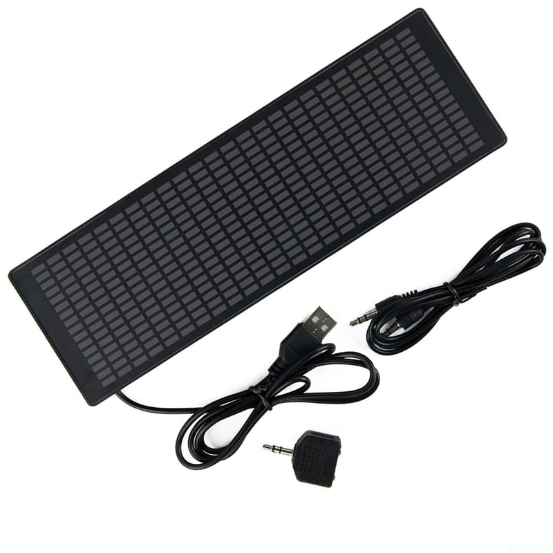 Music Spectrum Display, Music Spectrum Display Analyzer, VU Meter, RGB Audio Level Display, Amplifier Board, Color LED Screen, Voice Control + Wire Control