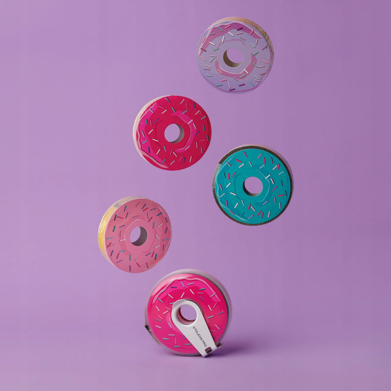 [AUSTRALIA] - STALEKS PRO Bobbinail Dona with Disposable Refill Pack for Papmam Expert ATC Donut File Dispenser 6 mts (Donuts Grano 100) 
