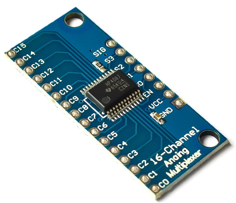[AUSTRALIA] - JZK CD74HC4067 Multiplexer Precise Module 16 Channel Analog Digital Multiplexer Breakout Board Module 2V-6V Pack of 3 