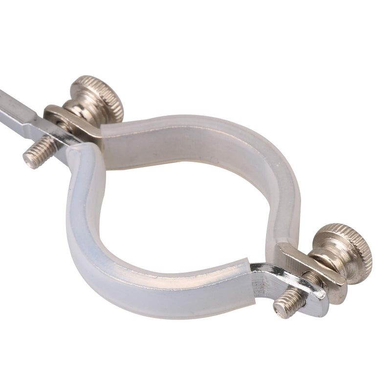 BQLZR Clarinet Lyre Holder for Marching Band,Cornet Music Clip Holder Metal Plating Lyre and Soft Rubber Mezzanine With Storage Bag and Wipes
